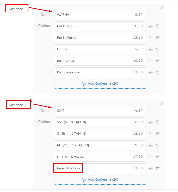 Strategi Setting Harga Shopee - Harga Kelihatan Murah 2 Variation Shopee