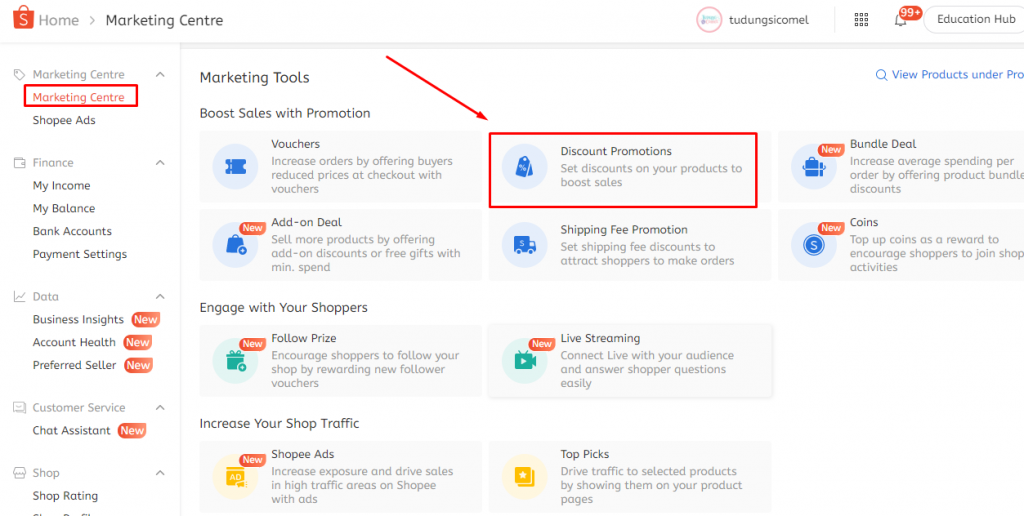 Bagaimana Nak Set Harga Promosi di Shopee? 3 image 3
