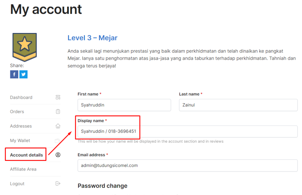 Panduan Setting Info di Page Panduan Tempahan 2 image 8