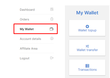 Pembayaran Komisyen ke Wallet 1 wallet