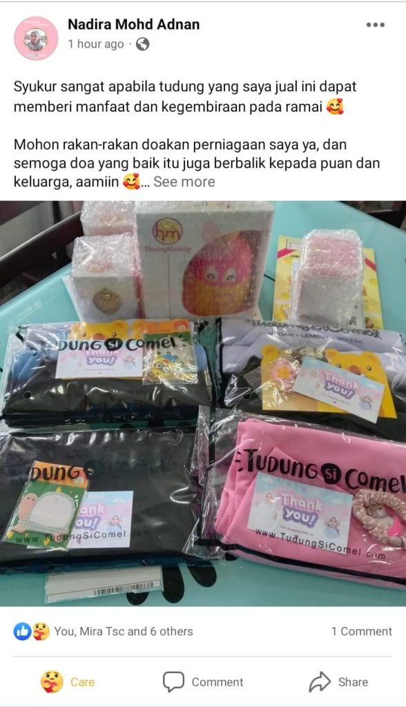 Perancangan Dropship TudungSiComel 1 dropship
