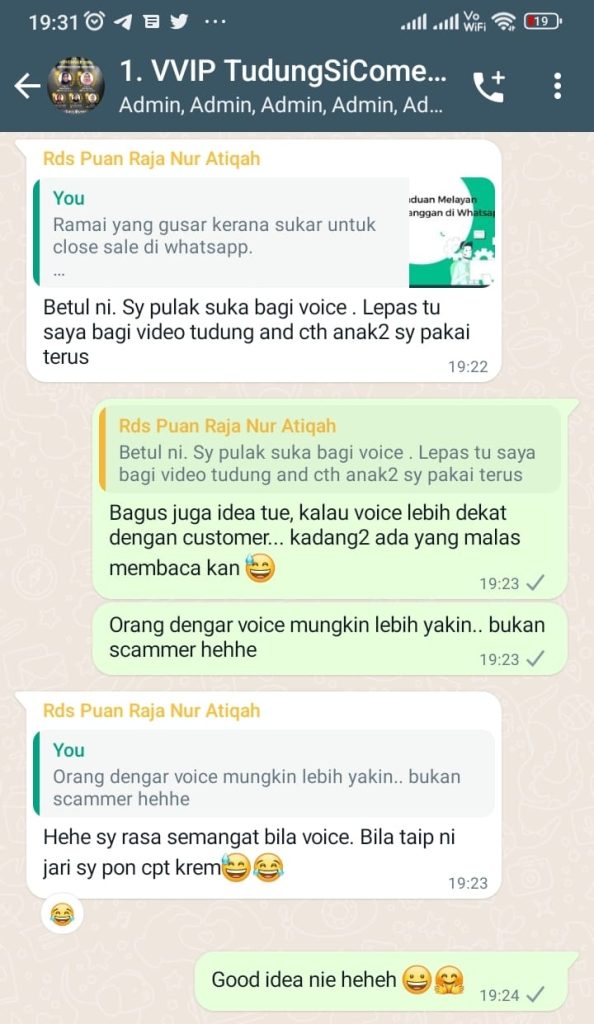 Panduan melayan Pelanggan Di Whatsapp 7 voice whatsapp