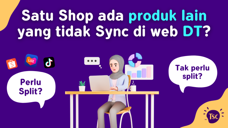 Cadangan Kepada Dropship yang 'SYNC' Banyak Produk dalam Satu Shop