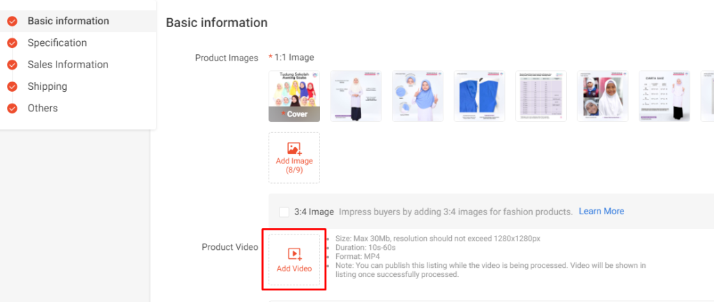 Panduan upload video di shopee / lazada / tiktok 2 image 28