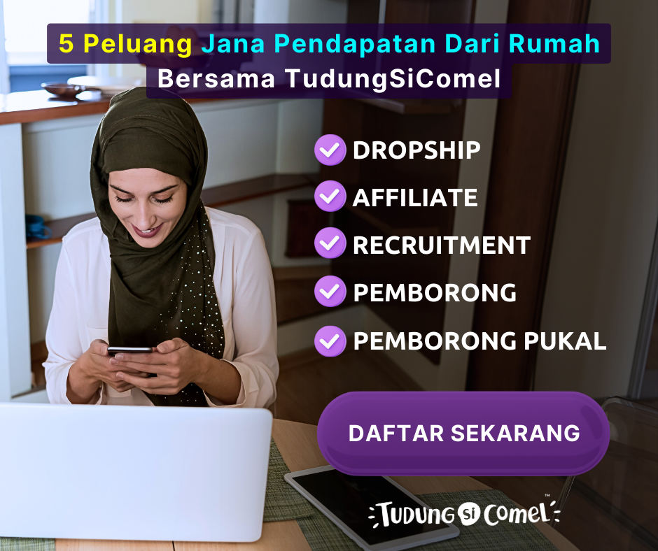 5 Peluang Jana Pendapatan Bersama TudungSiComel 1 5 peluang jana pendapatan