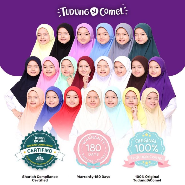 TudungSiComel kemas dan selesa
