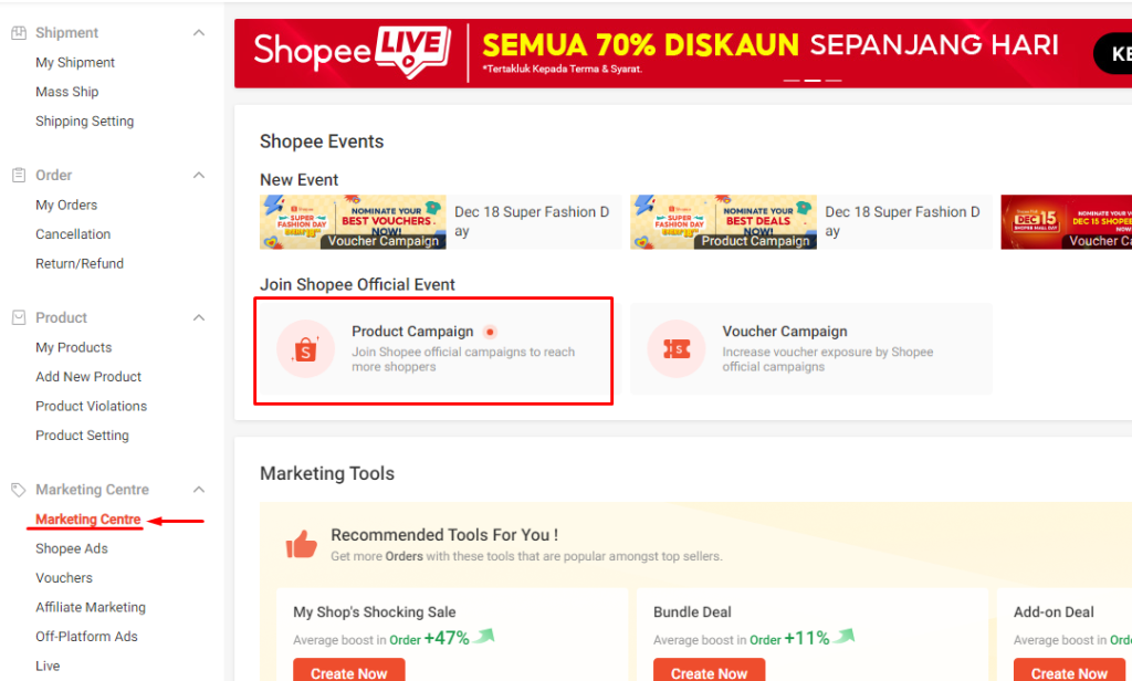 Bagaimana Nak Sertai Produk Campaign Yang Ada di Shopee / Lazada / TikTok 1 image 48