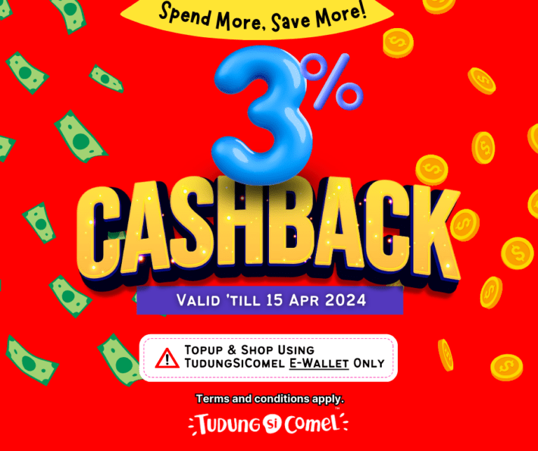 cashback tudungsicomel