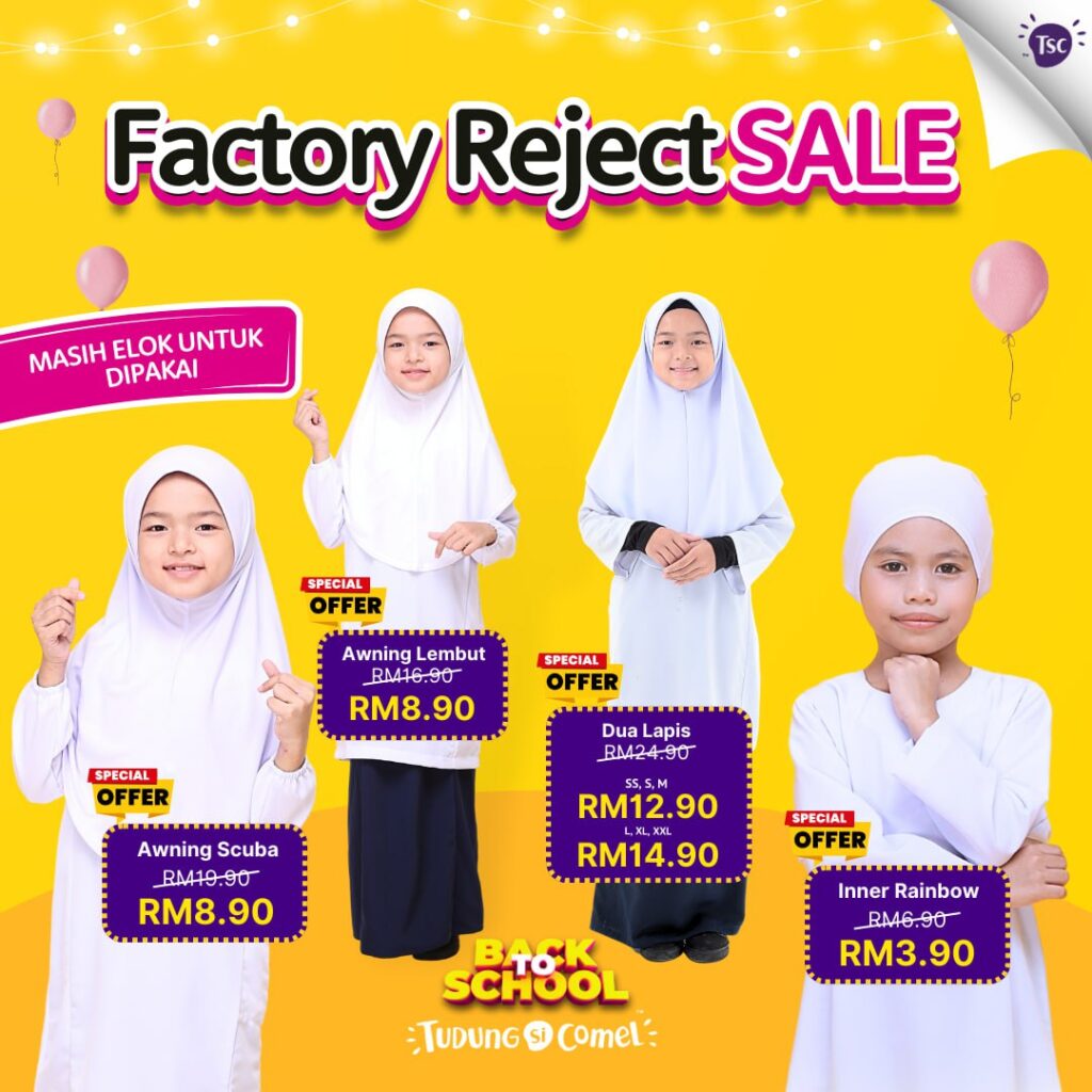 Program Subsidi Shopee Ads 2024 1 Factory Reject Sale TudungSiComel