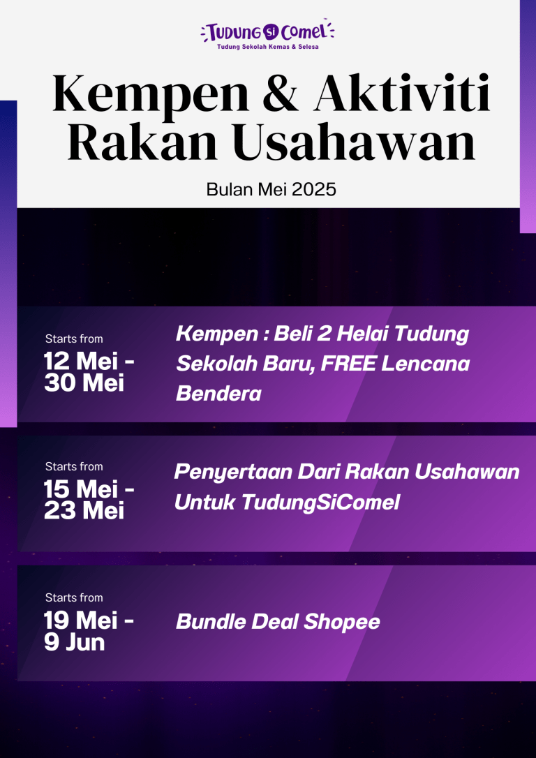 Blue Purple Minimal Business Conference Poster