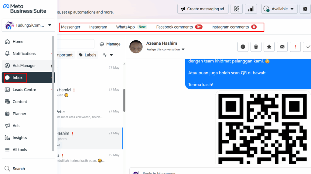 Apa Itu Meta Business Suite & Kenapa Rakan Usahawan Perlu Ambil Tahu? 3 image 19