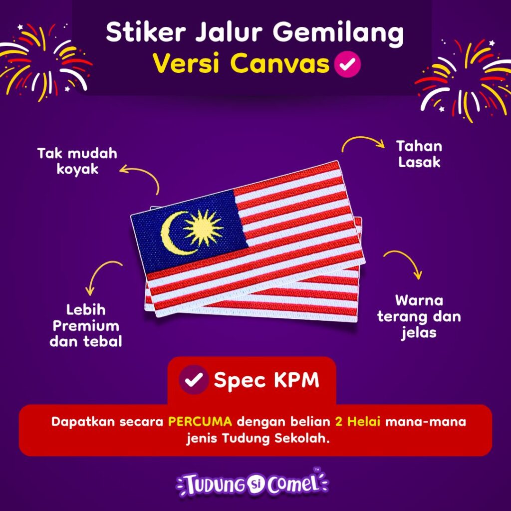 Promosi Istimewa: Beli 2 Tudung Sekolah dan Dapatkan Sticker Lencana Kanvas Secara Percuma 1 WhatsApp Image 2025 07 25 at 10.40.23 1