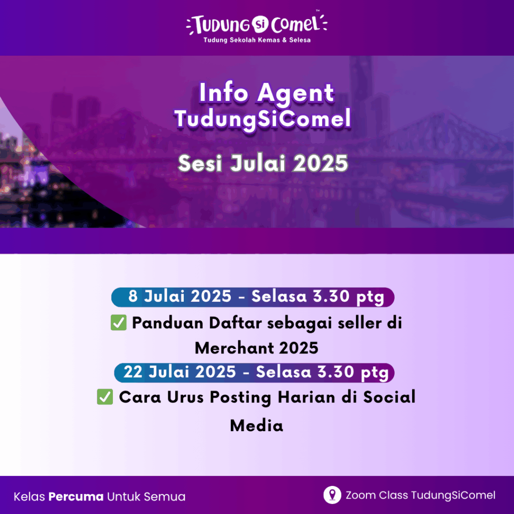 ZOOM LIVE KELAS class Tips Grow Jualan di IG 27