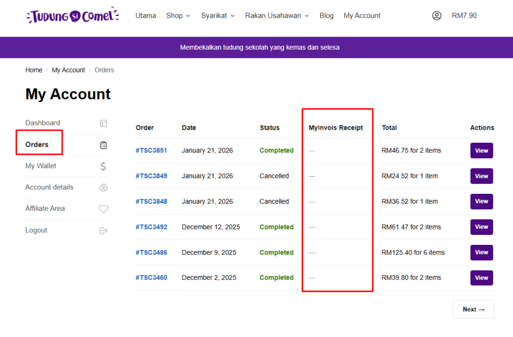 Panduan Kemaskini Nombor TIN 7 image 1