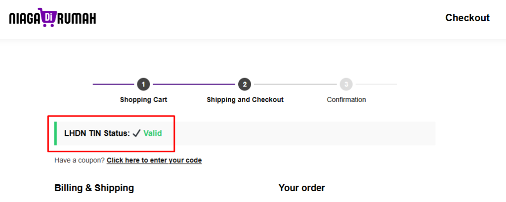 Panduan Kemaskini Nombor TIN 6 image 3