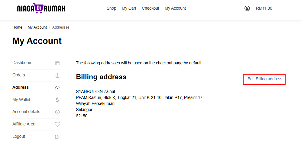 Kemaskini Alamat Peribadi 2 image 6