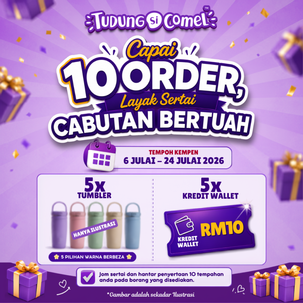 Capai 10 Order, Layak Sertai Cabutan Bertuah 1 MIRA AGENT