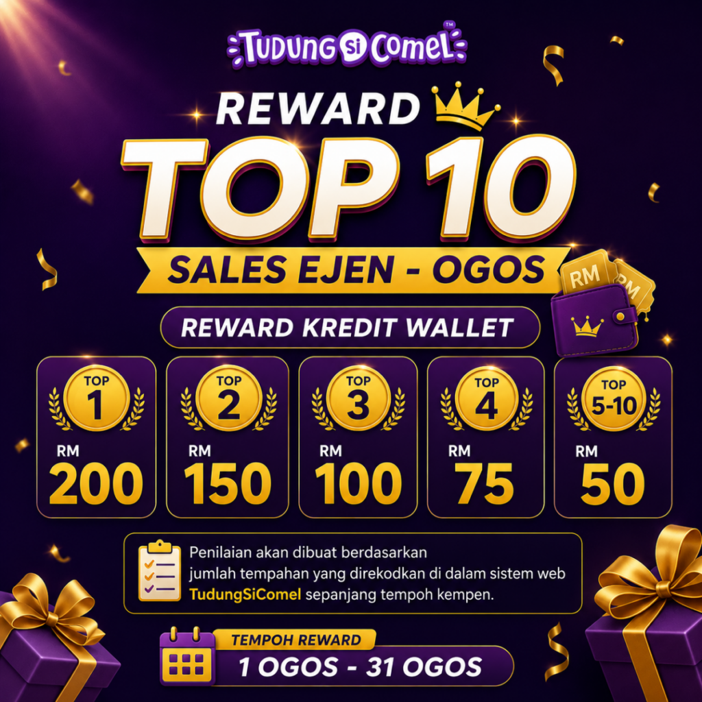 Reward Top 10 Sales Ejen - Ogos 1 MIRA AGENT 4 1
