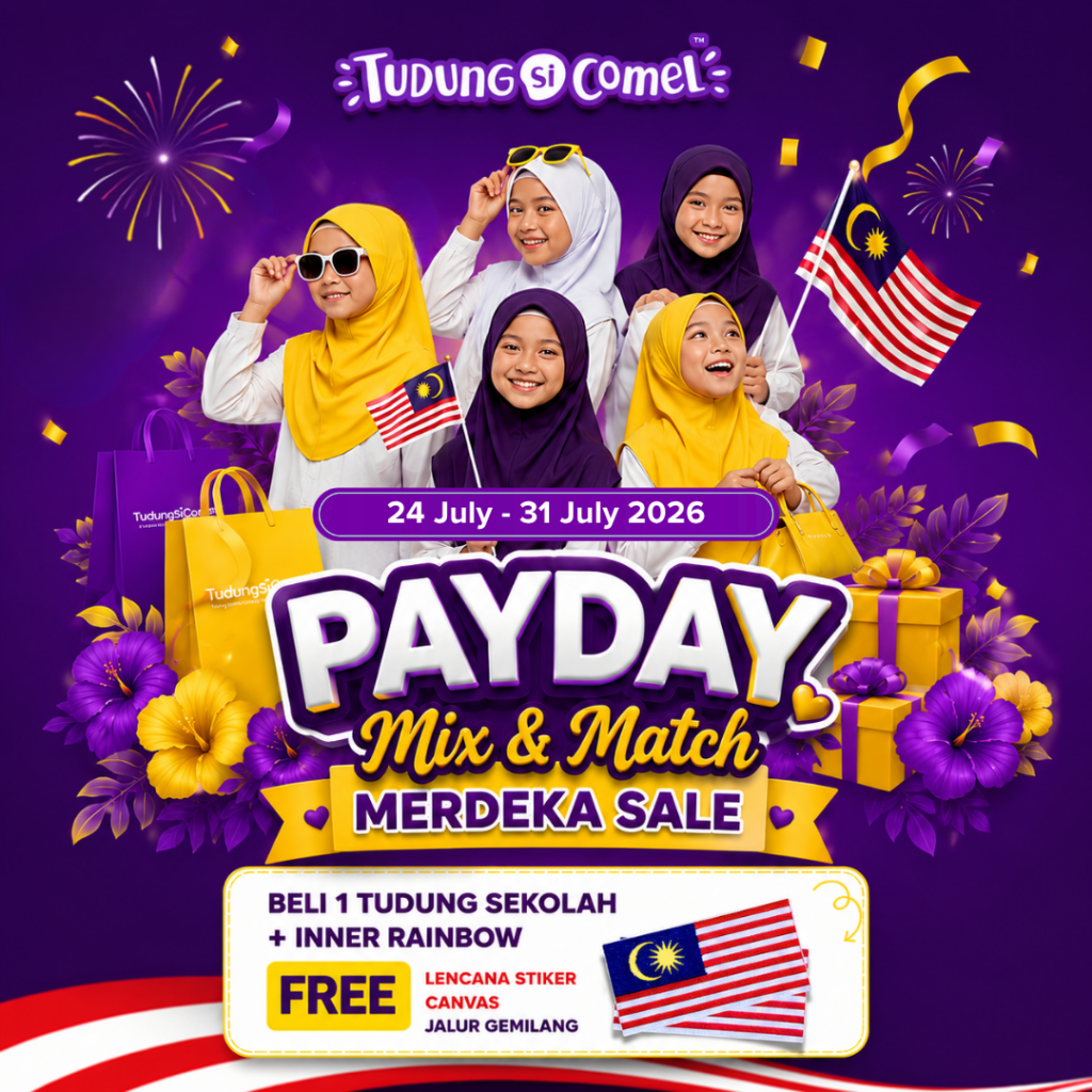 Pay Day Julai - Mix & Match, Percuma Lencana 1 Merdeka 2026 2