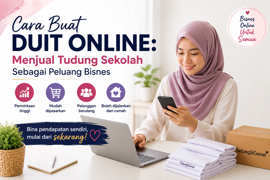 Cara Buat Duit Online: Menjual Tudung Sekolah Sebagai Peluang Bisnes 1 cara buat duit online - menjual tudung sekolah tudungsicomel
