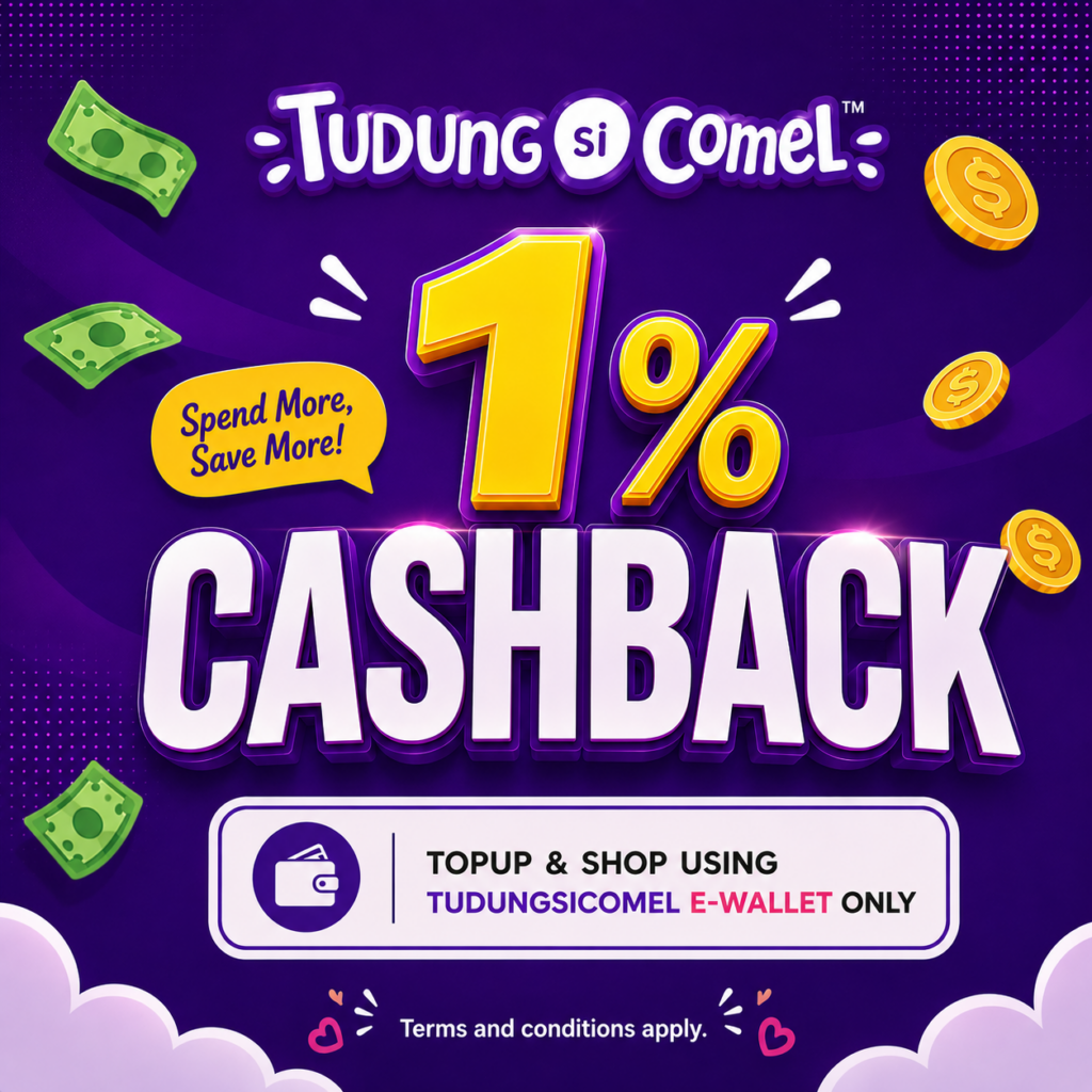 Cashback Merdeka 1% 1 image
